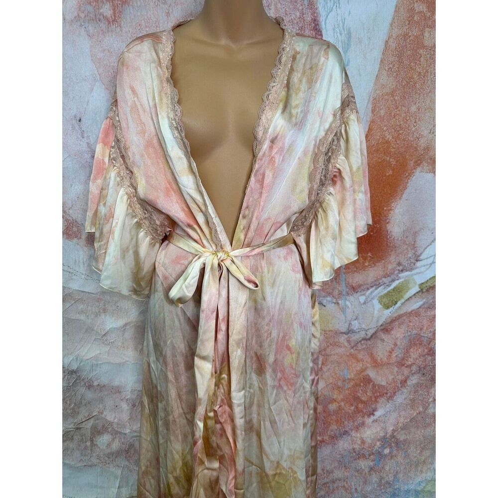 Free People Moonbeams Washed Robe $198 - Picture 5 of 7